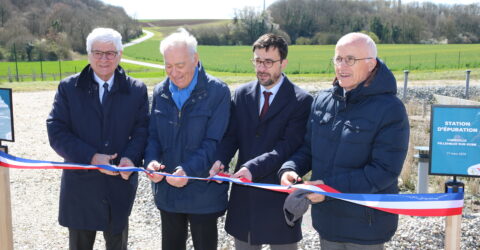 Inauguration station d'épuration - Cherville - Villemeux sur eure - Agglo du Pays de Dreux